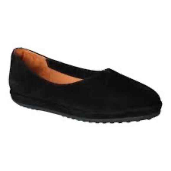 L'Amour Des Pieds Xavar Black Leather Ballet Flats Sz 9.5 - Picture 1 of 7